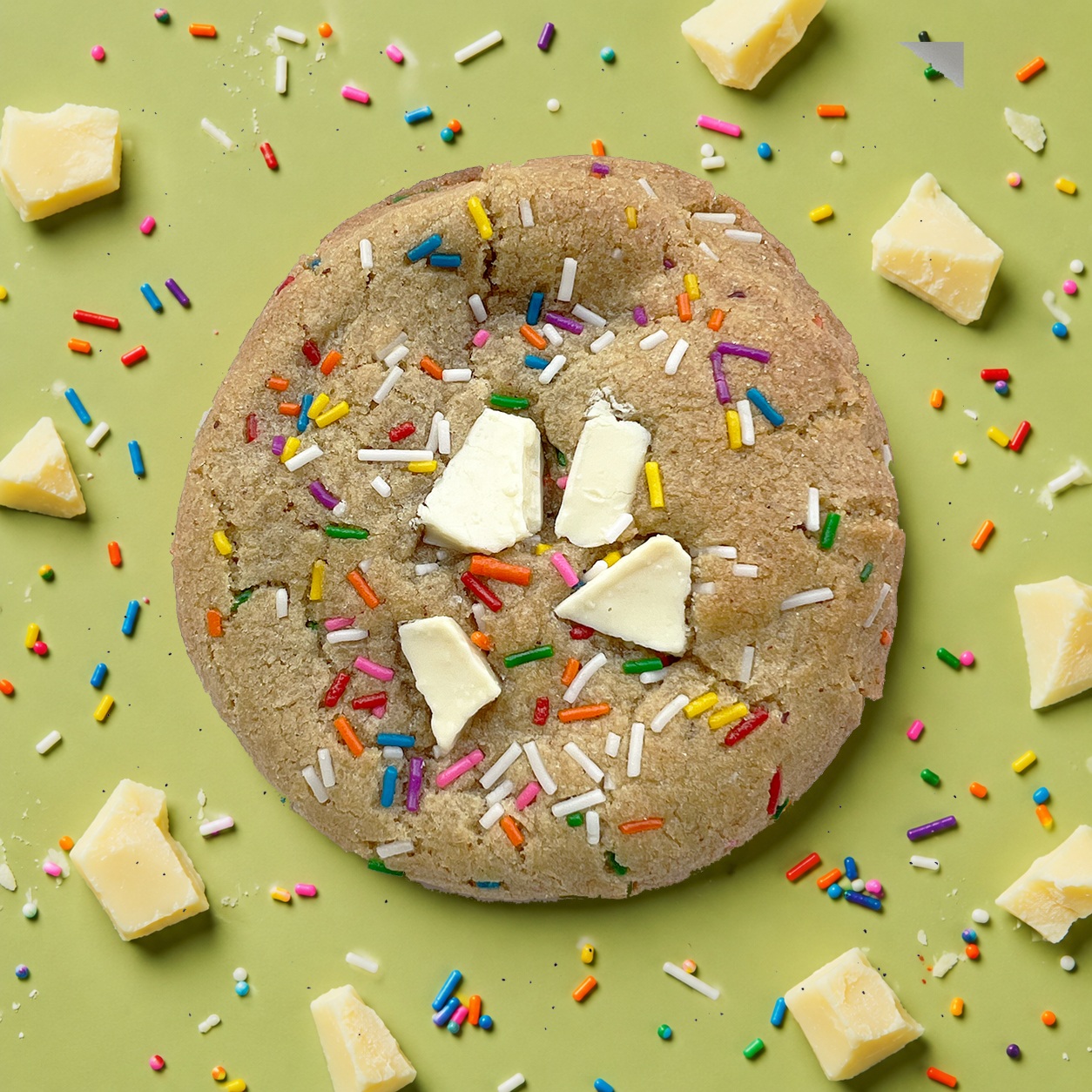 The Birthday Kid- Birthday Cake Sprinkle Cookie